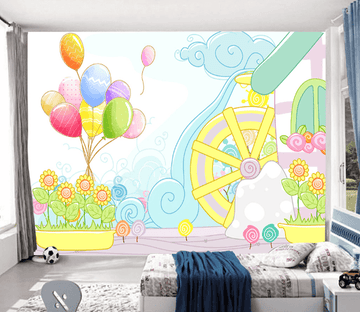 3D Bright Lovely Patterns Wallpaper AJ Wallpaper 
