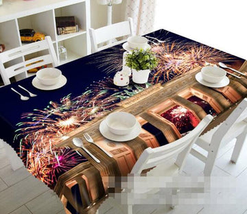 3D Fireworks 849 Tablecloths Wallpaper AJ Wallpaper 
