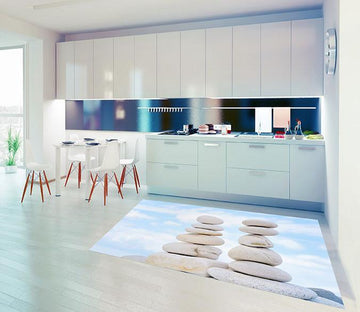 3D Piled Up Stones 122 Kitchen Mat Floor Mural Wallpaper AJ Wallpaper 