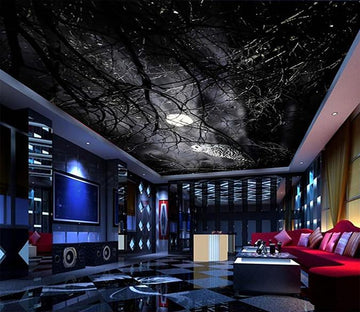 Bright Moon And Bird Wallpaper AJ Wallpaper 