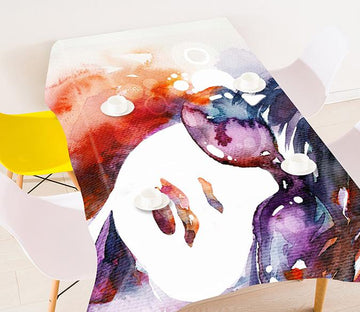 3D Graffiti Modern Woman 844 Tablecloths Wallpaper AJ Wallpaper 