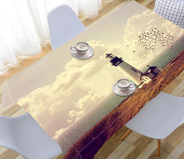 3D Seaside Lighthouse 783 Tablecloths Wallpaper AJ Wallpaper 