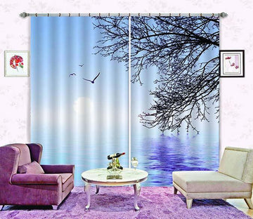 3D Sea Hanging Branches 753 Curtains Drapes Wallpaper AJ Wallpaper 
