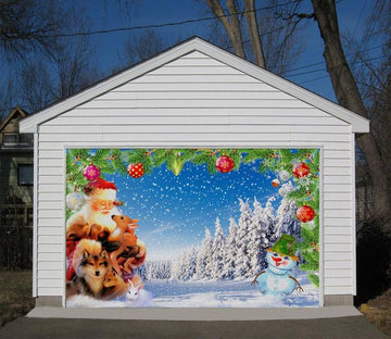 3D Santa Claus 433 Garage Door Mural Wallpaper AJ Wallpaper 