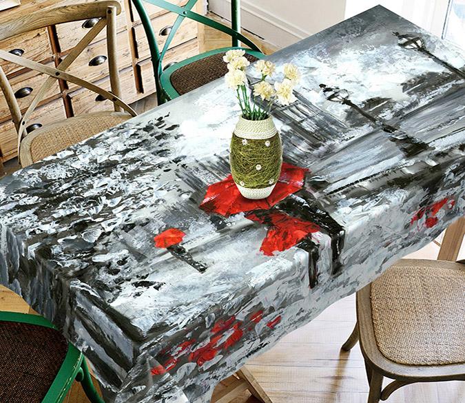 3D London Street Painting 615 Tablecloths Wallpaper AJ Wallpaper 