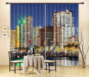 3D City Tall Buildings 36 Curtains Drapes Wallpaper AJ Wallpaper 