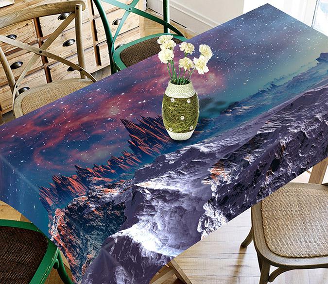 3D Exoplanet Mountains 788 Tablecloths Wallpaper AJ Wallpaper 