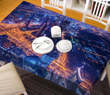 3D Bright City 56 Tablecloths Wallpaper AJ Wallpaper 