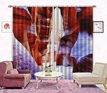 3D Stone Mountain Cave Curtains Drapes Wallpaper AJ Wallpaper 