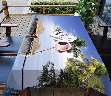 3D Sea Pavilions 302 Tablecloths Wallpaper AJ Wallpaper 