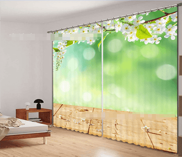 3D Spring Sunshine 2100 Curtains Drapes Wallpaper AJ Wallpaper 