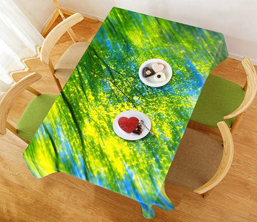 3D Green Branches 384 Tablecloths Wallpaper AJ Wallpaper 