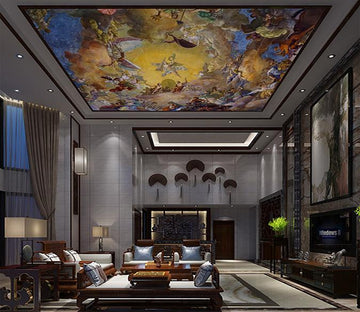 European Ancient Painting Wallpaper AJ Wallpaper 