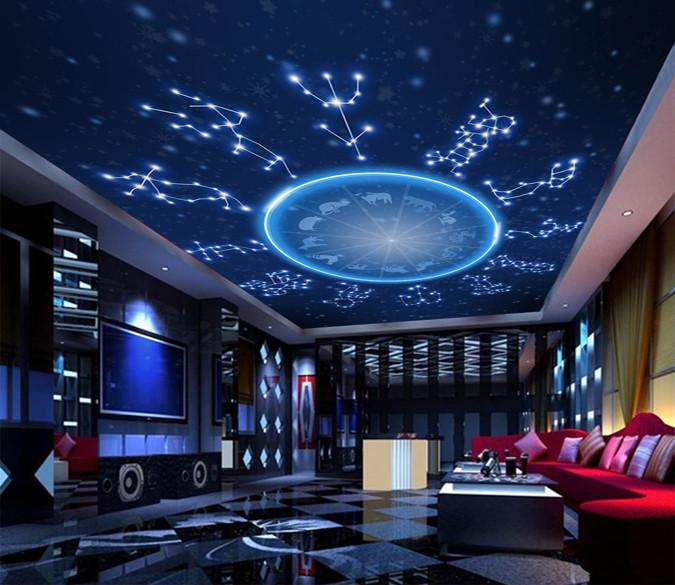 Stars Sky Twelve Constellations Wallpaper AJ Wallpaper 