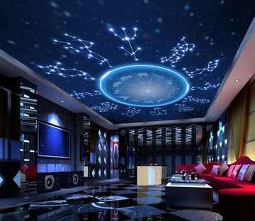 Stars Sky Twelve Constellations Wallpaper AJ Wallpaper 