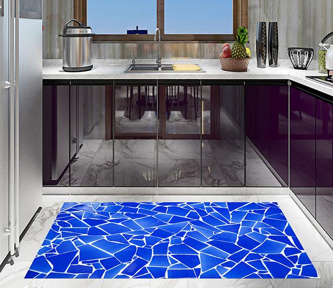 3D Terrazzo Kitchen Mat Floor Mural Wallpaper AJ Wallpaper 