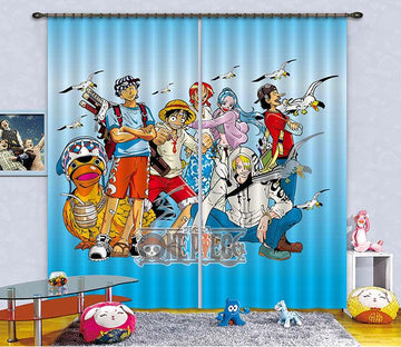 3D Cartoon Poster 2337 Curtains Drapes Wallpaper AJ Wallpaper 