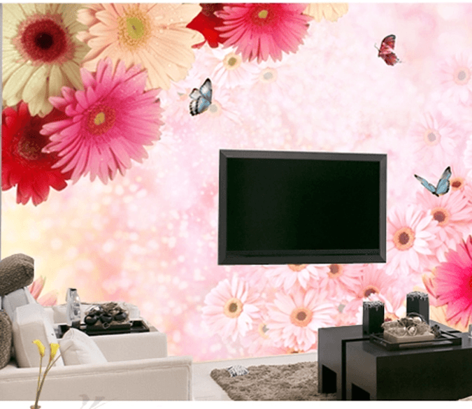 Color Chrysanthemums Wallpaper AJ Wallpaper 
