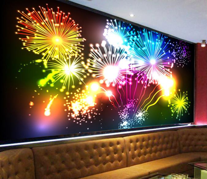 Fireworks Wallpaper AJ Wallpaper 