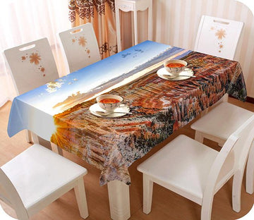 3D Stone Forest 513 Tablecloths Wallpaper AJ Wallpaper 