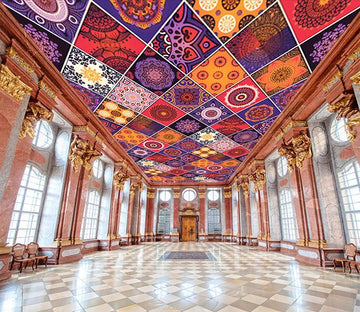 Color Oblique Grids Patterns Wallpaper AJ Wallpaper 