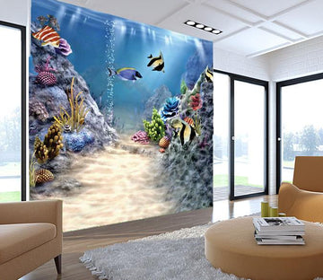 Colorful Sea Bottom Wallpaper AJ Wallpaper 