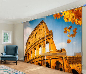 3D Roman Bullring 2206 Curtains Drapes Wallpaper AJ Wallpaper 