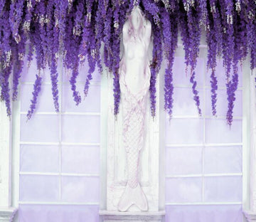 Graceful Mermaid Statue Wallpaper AJ Wallpaper 