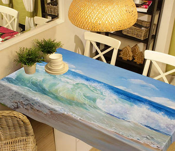 3D Beach Tide 653 Tablecloths Wallpaper AJ Wallpaper 