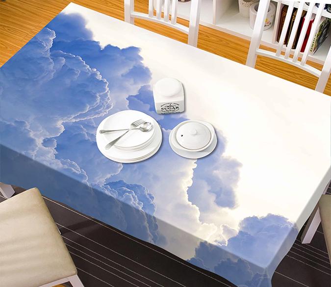 3D Rolling Clouds 198 Tablecloths Wallpaper AJ Wallpaper 