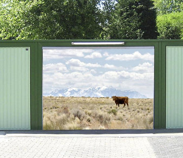 3D Alpine Grassland Animal 402 Garage Door Mural Wallpaper AJ Wallpaper 