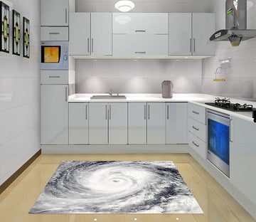 3D Sea Vortex Kitchen Mat Floor Mural Wallpaper AJ Wallpaper 