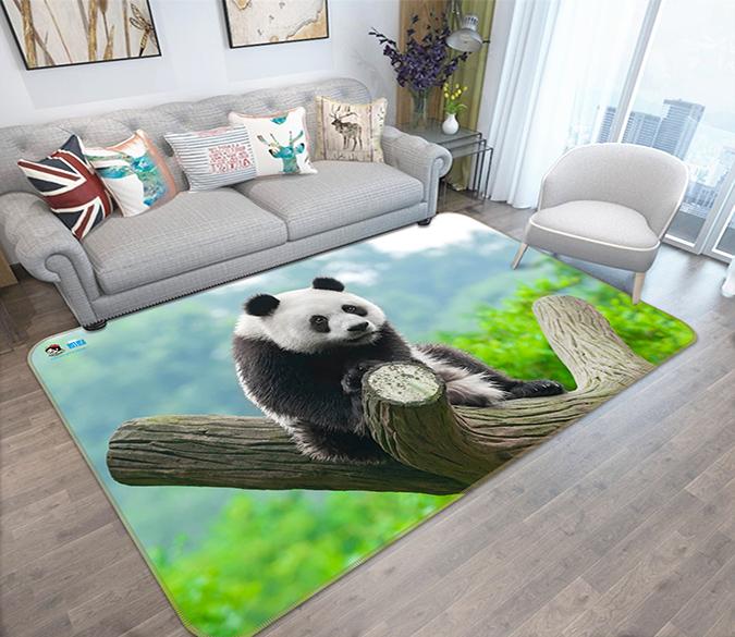 3D Innocent Panda 288 Non Slip Rug Mat Mat AJ Creativity Home 