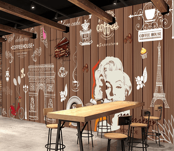 3D Bicycle Coffee 190 Wallpaper AJ Wallpaper 