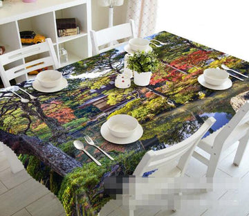 3D Lake Scenery 870 Tablecloths Wallpaper AJ Wallpaper 