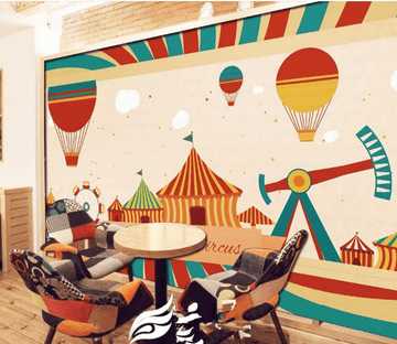 3D Amusement Park Wallpaper AJ Wallpaper 