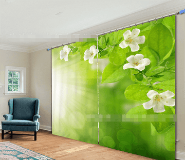 3D Flowers Sunshine 2182 Curtains Drapes Wallpaper AJ Wallpaper 