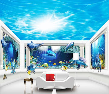 3D The Underwater World 003 Wallpaper AJ Wallpaper 