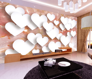 Heart Shape Wallpaper AJ Wallpaper 