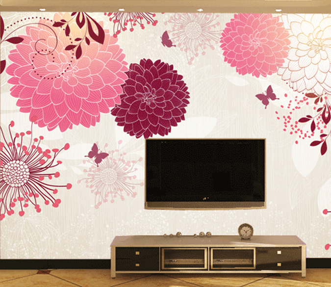 Bloomy Blossoms 2 Wallpaper AJ Wallpaper 