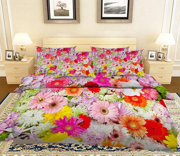 3D Bright Flowers 93 Bed Pillowcases Quilt Wallpaper AJ Wallpaper 