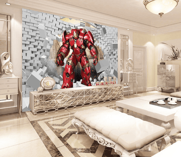 3D Handsome Iron Man Wallpaper AJ Wallpaper 