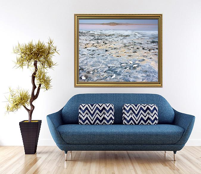 3D Mud Sea 176 Fake Framed Print Painting Wallpaper AJ Creativity Home 