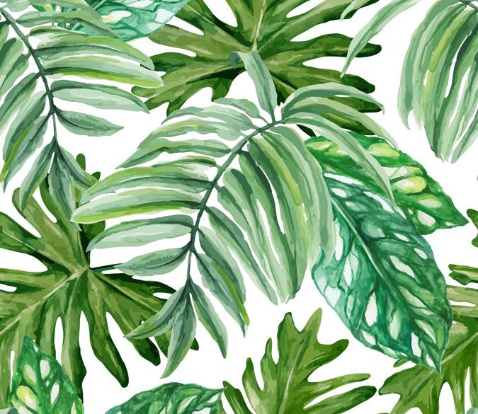 Green Leaves Wallpaper AJ Wallpaper 