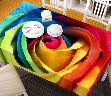 3D Colorful Flower 241 Tablecloths Wallpaper AJ Wallpaper 