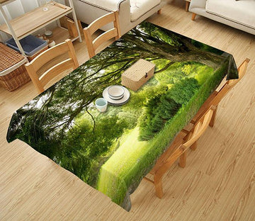 3D Green Trees 608 Tablecloths Wallpaper AJ Wallpaper 