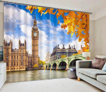 3D London Scenery 921 Curtains Drapes Wallpaper AJ Wallpaper 