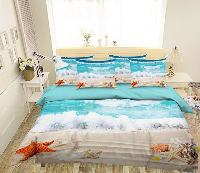 3D Beautiful Beach 160 Bed Pillowcases Quilt Wallpaper AJ Wallpaper 