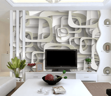 Overlapped Frames Wallpaper AJ Wallpaper 