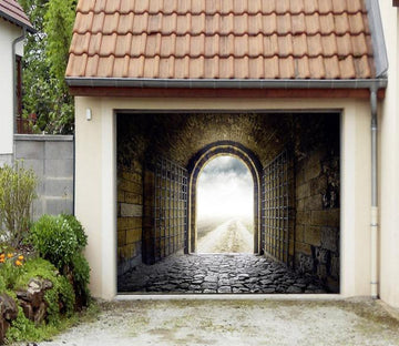 3D Gate Road Scenery 479 Garage Door Mural Wallpaper AJ Wallpaper 